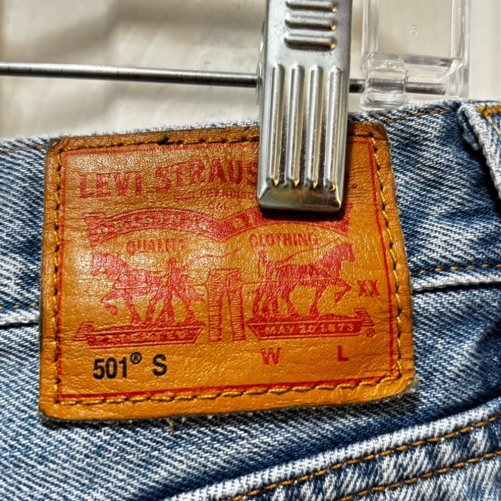 Levi's Button Fly 501 Skinny jeans. The product code, PC9-29502-0000
Size 29x30